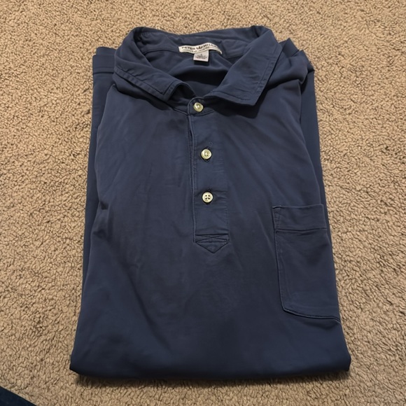 Peter Millar tailored fit left pocket polo - Picture 1 of 3